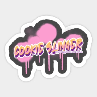 Cookie Slinger Sticker